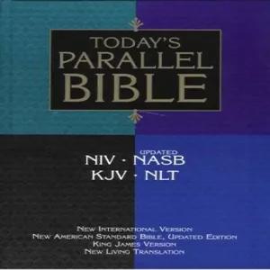 오늘의 평행 성경 NIV 업데이트된 NASB KJV NLT 새로운 국제 버전 미국 표준 킹 제임스 살아있는 전통