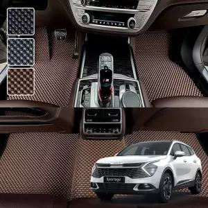 세트 스포티지 전용 엠보싱 차세대 고무매트 1열2열 NQ5 3D