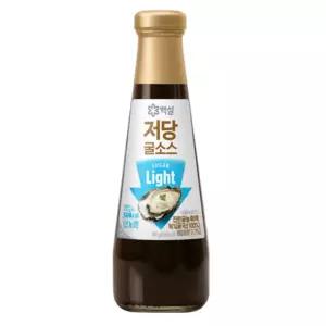 저당 굴소스 제로 다이어트 저칼로리 굴소스 350g 3개