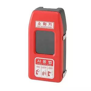 소화기함 방수 실외 1구 소화기 스텐 거치대 골프장 공사장 화재예방 공장