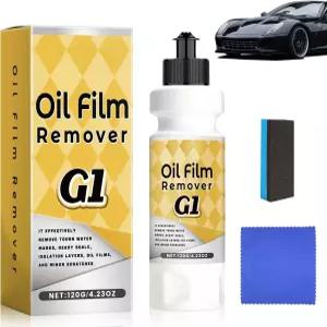 바기스테스 G1 자동차 유리 클리너 연마 컴파운드 자동 창문용 유막 제거제 - 물때 도로 기름 앞유리 연무