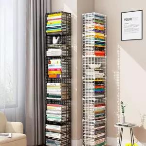 소형 책꽂이 철제 칸막이 철재 책장 책상 수납 선반 간이 거실 장식 인테리어