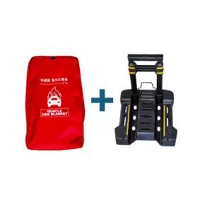 질식소화포 전용 가방 캐리어 세트 이동용이 전기차용 초기진압 강력
