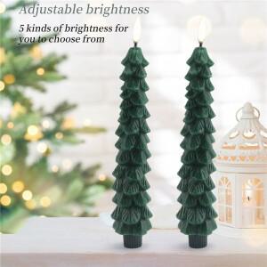 BOFO 시뮬레이션 캔들 램프 파라핀 장식용 리모컨 분위기 조명