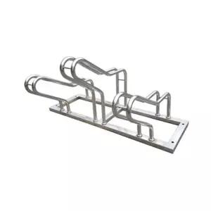 자전거받침대 말굽형 자전거 거치대 3대분 관공서 교회 주차대 보관소 상가