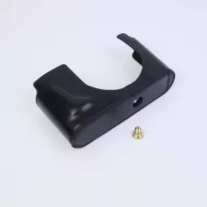 라이카 Q2 케이스 볼리누스 핸드메이드 PU 가죽 하프 카메라 가방 커버 하단 개방 버전 (블랙)