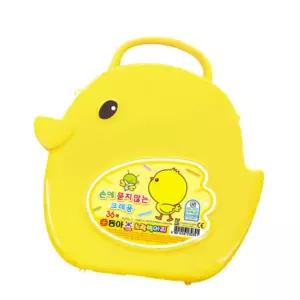 블루투야 1SET 36색 펜시 사무 화방용품 노랑병아리 크레용 미술 그림그리기 문구 디자인