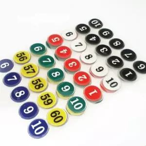 옷장 번호표 다용도 사물함 데스크 캐비넷 번호표 창고 플라스틱 에폭시 부착형 관리용 구분용 스티커