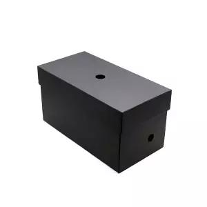 (아이스크림) 고급형 올블랙 뚜껑형 어둠상자(5세트-조립식)