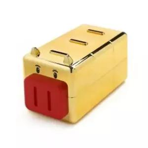 [문구/오피스] 인테리어 저금통 중형 골드 복돼지 캐릭터 소품 저축통