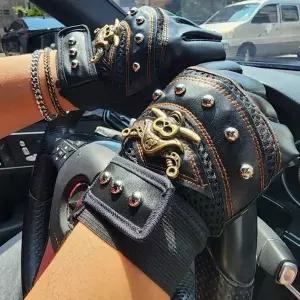 [골드스마일]남성 바이크 자전거 오토바이 암벽 승마 글러브 장갑