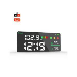 데시벨 측정기 소음 테스터기 삼각대 감지기 화면 사운드 LED 센서