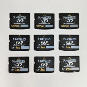 오래된 카메라용 XD 메모리카드 호환 512MB 올림푸스 카드