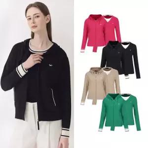 울시 여성 봄 후드 집업 레이어드 풀오버세트(4color) APWSCD26S63WMX