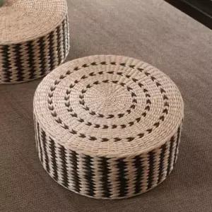 두꺼운방석 홈센스 라탄 방석 쿠션 카페 인테리어 소품 바닥 스툴