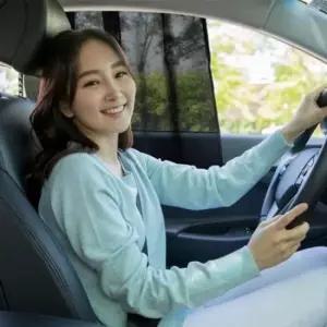 [CAR] 자동차 운전석 자석 햇빛 차단 커튼 썬블럭 차량용 선바이저 썬쉐이드