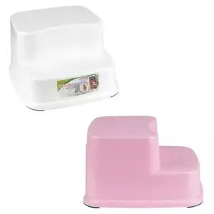 미끄럼방지 발디딤 받침대-2단 색상랜덤 디딤의자 디딤의자 논슬립