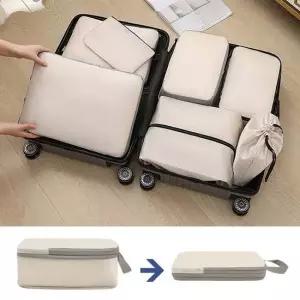 정리백 압축파우치 7종세트 정리용품 압축팩 여행용품 이너백