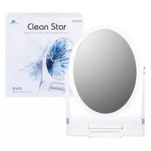 차밍ST475 투명 원형 360도회전 수납 책상 거울 책상거울 사무실거울 회전거울