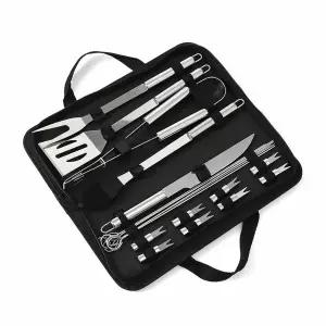 Jon 바비큐 조리도구 20p세트 스텐 캠핑키친툴세트