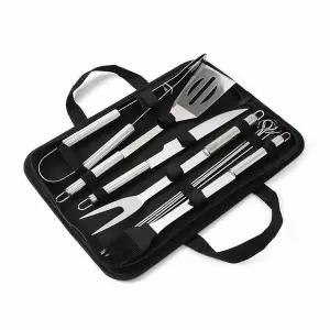 Jon 바비큐 조리도구 9p세트 스텐 캠핑 키친툴