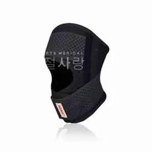 쿨링 무릎 아대 블랙 좌L 보호패드 스트랩 메쉬