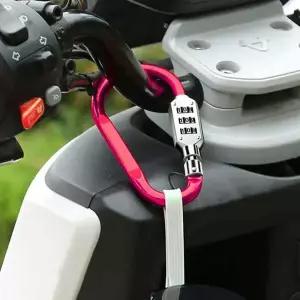 카라비너잠금 작은자물쇠 자물쇠 카라비너