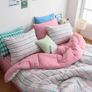 손님이불 스위트 먼지없는 이불베개패드 Q 사계절 침구 세트