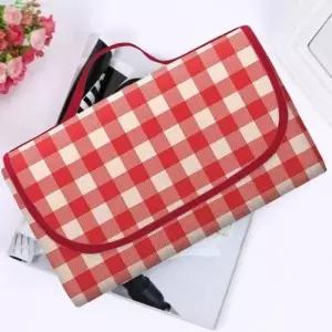 체크 패턴 돗자리 매트 빅사이즈 12인용 해변 소풍_24566787