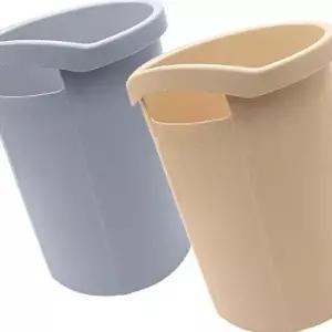 심플한 오픈 원통형 휴지통 우산꽂이 미니 1P 다용도_24566926