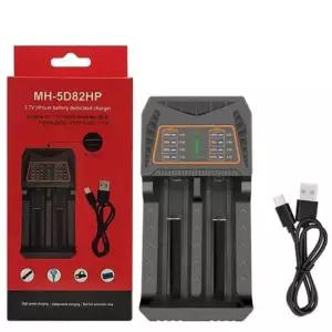 (포워드테크) AA AAA충전지 18650 26650 21700 등 배터리 고속 2000MA 멀티 과충전방지 충전기 C타입 2구 1