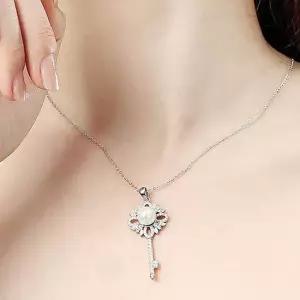 은목걸이 실버쥬얼리 예쁜목걸이 진주목걸이 925실버 925실버 실버쥬얼리 여자명품목걸이