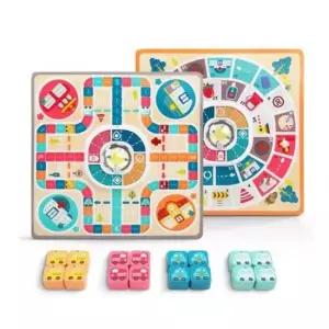 자동차 주사위 보드게임 어린이 블록 틴트놀이