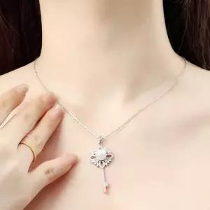 은목걸이 진주목걸이 목걸이 925실버 여자명품목걸이 925실버 실버쥬얼리 여자명품목걸이