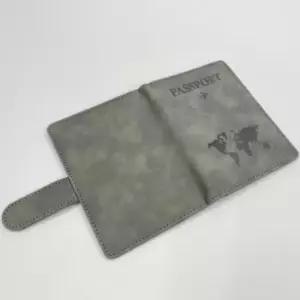 여행용품 다용도 자석형그레이 여권파우치 커플여권지갑 여권수납 여권함 명품여권지갑