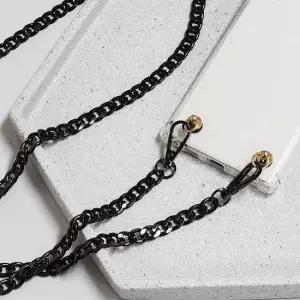체인 핸드백 스트랩 ZF 120cm 블랙 장식 확장 리폼
