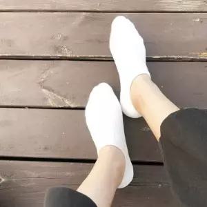 발목 ZF 남성용 골지 양말 화이트 무지양말 골지양말 국산양말 덧신양말
