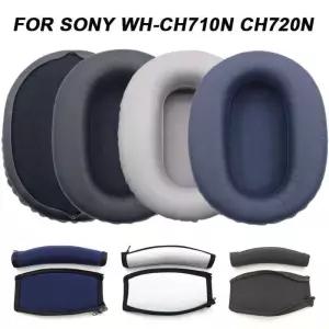 헤드셋파우치 헤드폰 케이스 소니 Sony WH-CH710N 폼 스폰지 이어 패드 교체용 쿠션 헤드밴드 CH720N
