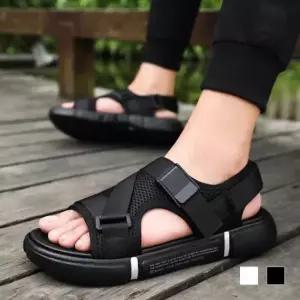 가을 샌들 신사화 신상 가죽샌들 키높이 캐쥬얼화 봄