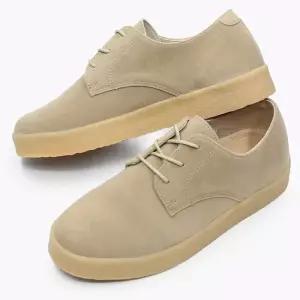 스웨이드 베이직 단화 구두 키높이 쿠션인솔 생고무창 남성보트화 남성보트