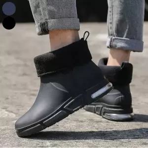 고무장화 스노우부츠 겨울 방한 레인부츠 기모 남성 남성부츠 레인부츠 겨울부츠