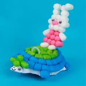 미니플레이콘 움직이는 거북이와토끼(5인용)