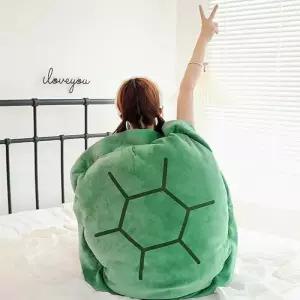 POIPOI 쿠션 거북이 등딱지쿠션 반전 양면 문어쿠션 인싸템 힐링 낮잠베게 쿠션 인형