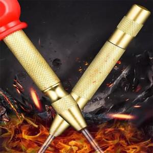 자동 센터 펀치 목공 금속 발사 핀 펀처, 강철 드릴링 구멍 창 차단기, 용수철 적재 덴트 마크 수공구