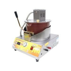 간식 팝콘기계 가정용 장작 상업용 스테인레스 냄비 단일 뻥튀기 간이 크랭크 요리