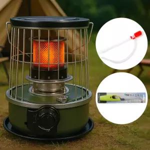 알파카 석유난로 기름 콤팩트 단품 TS-88S 등유 심지 캠핑 히터