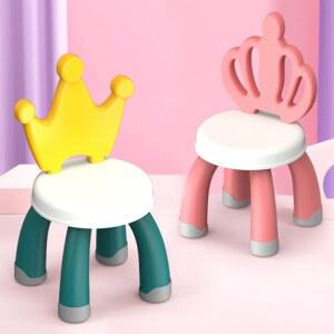 왕관 아동의자 어린이집 유치원 특이한 인스타 의자 예쁜 유아의자