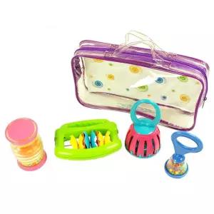 창의성 음악놀이 어린이 안전커버 탬버린 아기선물 두뇌발달 교보재