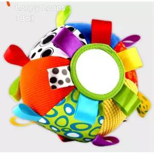 감각발달 원색컬러 헝겊 촉각 딸랑이볼 임신선물 시청각협응력 인기