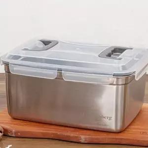 [콩심팥심]아이젠베르그 김치통 스텐 밀폐용기 반찬통 11000ml